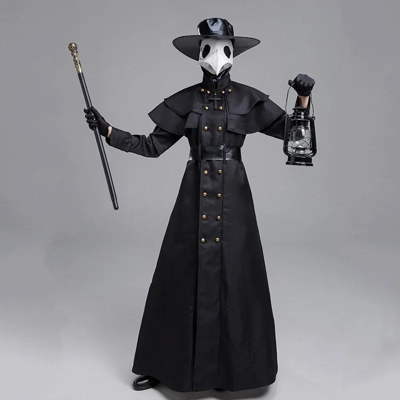 Gothic Priest Halloween Costume