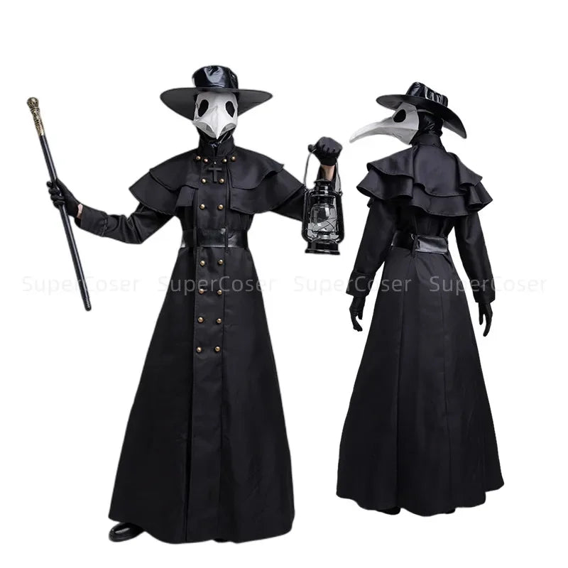 Gothic Priest Halloween Costume