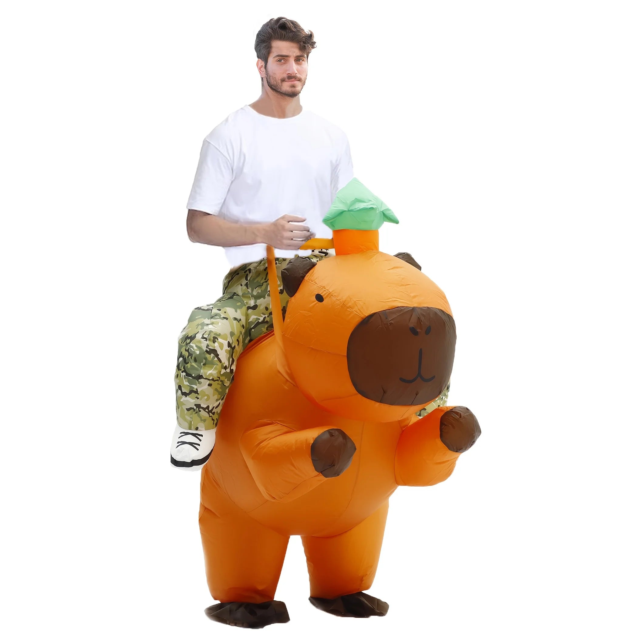 Inflatable Capybara Costume