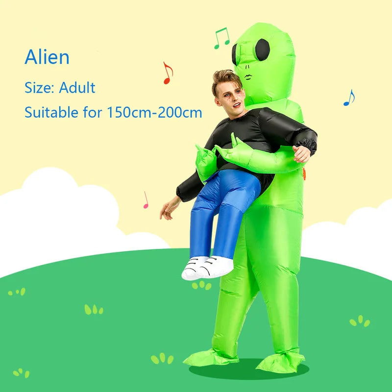 👽 Inflatable Alien Abduction Costume