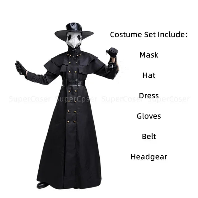 Gothic Priest Halloween Costume