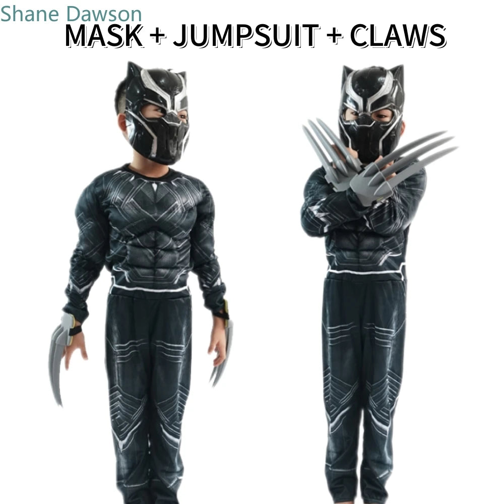 Wolverine Superhero Costume for Kids