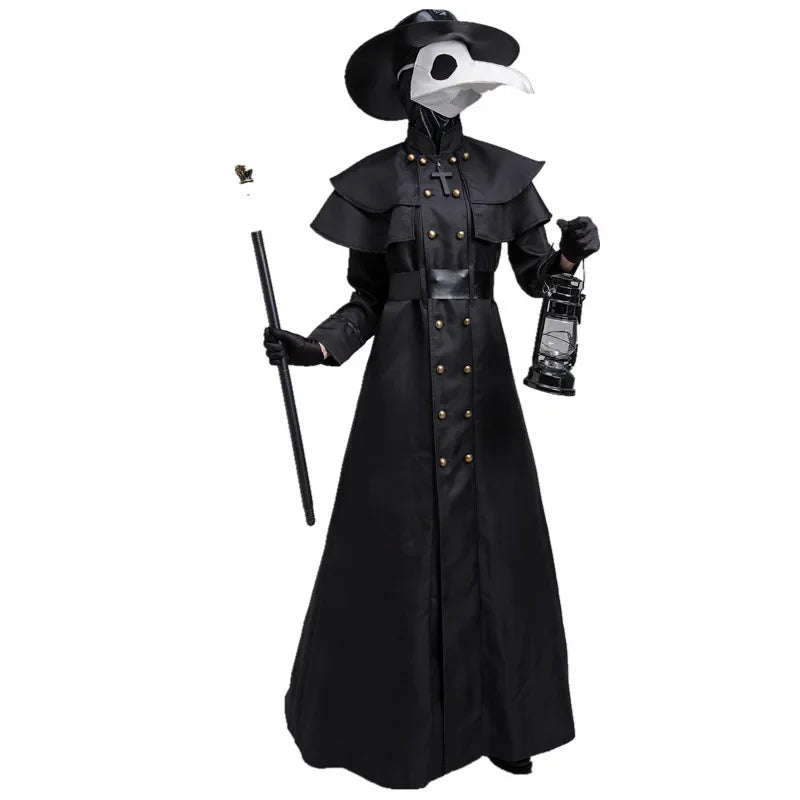 Gothic Priest Halloween Costume
