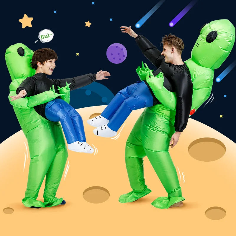 👽 Inflatable Alien Abduction Costume